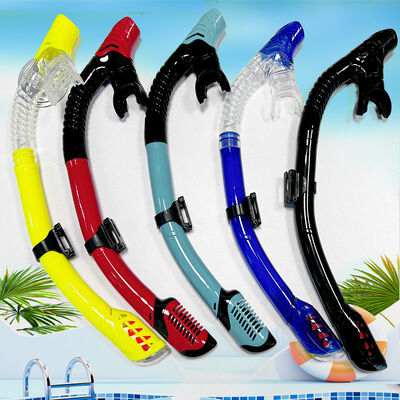 Fully dry snorkel breathing tube | Food-grade silicone anti-drowning water-proof Snorkel (available in multiple colors)