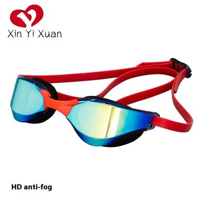 【Multiple Color Options Available】XF100 Professional Racing Goggles | High-definition coated anti-fog feature, suitable for various swimming scenarios