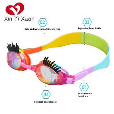 Best-selling children's product--Ergonomics professional swimming goggles: Comfortable fit, enjoy clear underwater vision