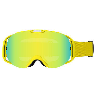 Anti-fog skiing goggles, outdoor protection equipment, double-layer spherical skiing glasses, cycling wind goggles, skiing protective goggles