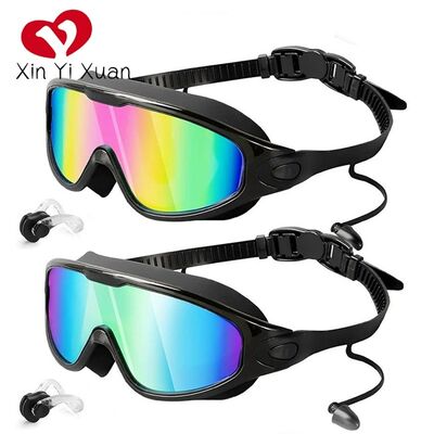 Clear View Broad Vision Anti Fog UV Protection Swimming Goggles No Leaking