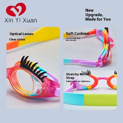 kids swimming goggles No Leak Wide View Swim Goggles Anti Fog&UV Kids Goggles for Boys Girls