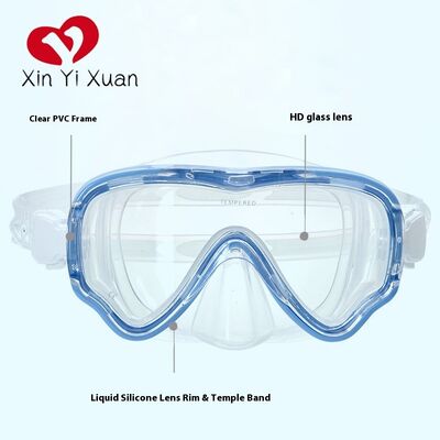 Snorkel Set Adults Snorkeling Gear Anti-Fog Panoramic View Swim Mask Dry Top Snorkel Kit with Carry Bag for Snorkeling Scuba Diving Swimming Travel
