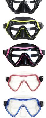 Diving mask Anti-Fog Swimming Snorkel mask Suitable for Adults Scuba Dive Swim Snorkeling Goggles Masks ，The skirt of the mask is made of soft food-grade liquid silicone