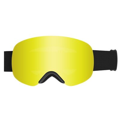 High-definition wide-angle anti-fog skiing goggles - suitable for both strong and weak light conditions in all scenarios. Outdoor skiing anti-glare protective goggles.