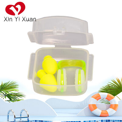 2025 New Model Swimming Nose Clamp Earplug Set - Waterproof, Anti-Cough, Comfortable Protective Gear