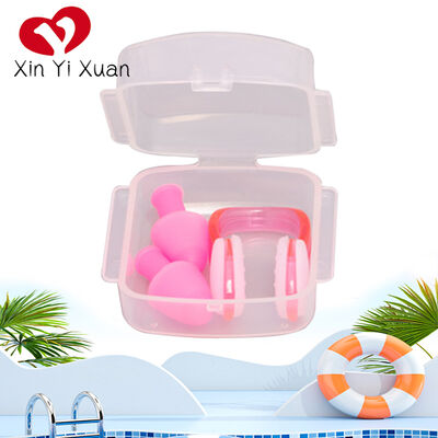 2025 New Model Swimming Nose Clamp Earplug Set - Waterproof, Anti-Cough, Comfortable Protective Gear