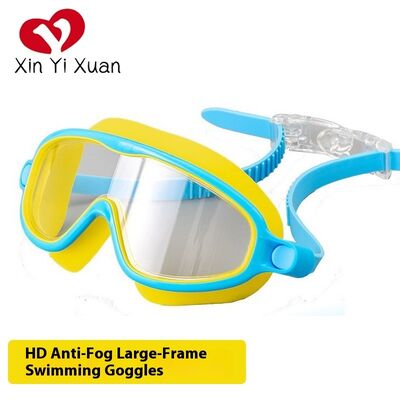New men's and women's custom-made ODM/OEM swimming glasses - Adult high-definition large-frame silicone anti-fog swimming glasses - Waterproof protective goggles
