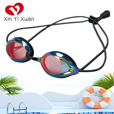 Customized OEM/ODM swimming goggles - Silicone integrated double-head strap for casual competition goggles - Waterproof and anti-fog swimming sports products - Racing swimming goggles