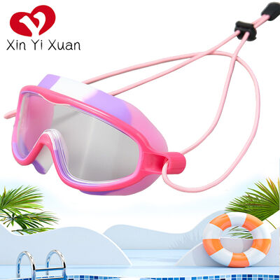OEM processing and customized professional nearsighted swimming glasses, adult large-frame silicone anti-fog swimming goggles, children's waterproof protective eyewear, adult and children's swimming g