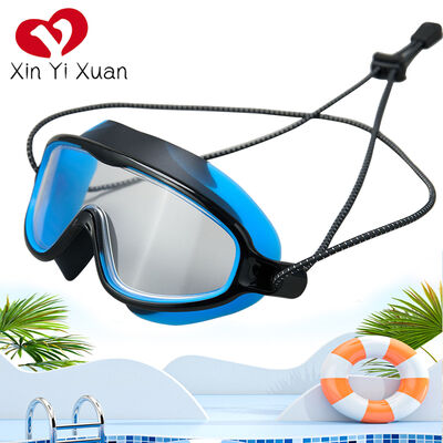 OEM processing and customized professional nearsighted swimming glasses, adult large-frame silicone anti-fog swimming goggles, children's waterproof protective eyewear, adult and children's swimming g