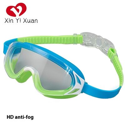 Children's swimming goggles - Large frame silicone waterproof and anti-fog swimming glasses - Cross-border high-definition for both men and women - Factory custom-made swimming goggles in new style
