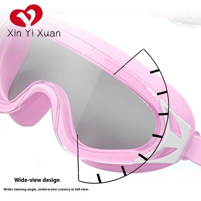 Children's swimming goggles - Large frame silicone waterproof and anti-fog swimming glasses - Cross-border high-definition for both men and women - Factory custom-made swimming goggles in new style