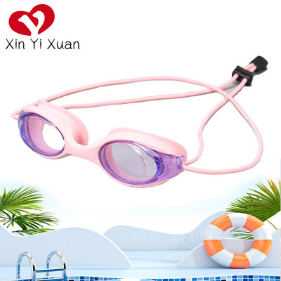 New style swimming goggles - elastic rope version - waterproof and anti-fog swimming glasses - custom-made by the factory - electroplated - cross-border children's swimming goggles