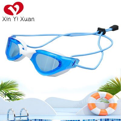 Adult Lanyard-Style Vibrant Swim Goggles – Anti-Fog Leakproof Professional Swimming Gear