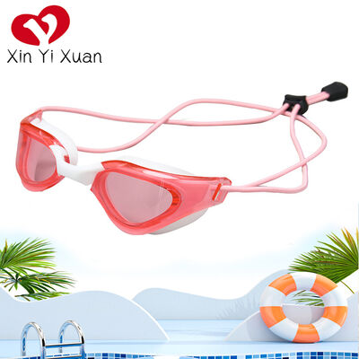 Adult Lanyard-Style Vibrant Swim Goggles – Anti-Fog Leakproof Professional Swimming Gear