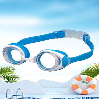 New Product Explosion Small Frame Adjustable Silicone Strap Adult Swimming Goggles for Vacation Beaches