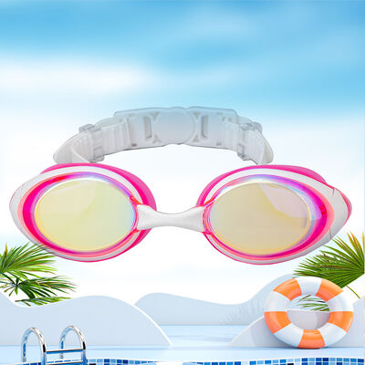 New Product Explosion Small Frame Adjustable Silicone Strap Adult Swimming Goggles for Vacation Beaches