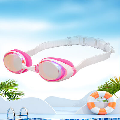 New Product Explosion Small Frame Adjustable Silicone Strap Adult Swimming Goggles for Vacation Beaches