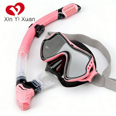 Adult diving goggles breathing tube silicone set dry diving goggles Southeast Asian Cross border Snorkeling Mask for Men and Women