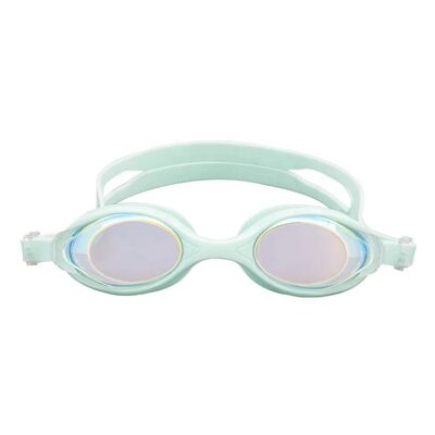 Adjustable waterproof silicone anti-fog swimming goggles for children