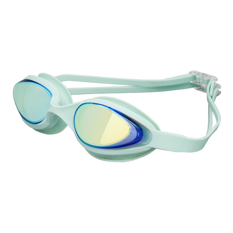 Customized Swimming Goggles Adult Goggles With Anti-fog And Wide View Silicone Lens Electronic myopia