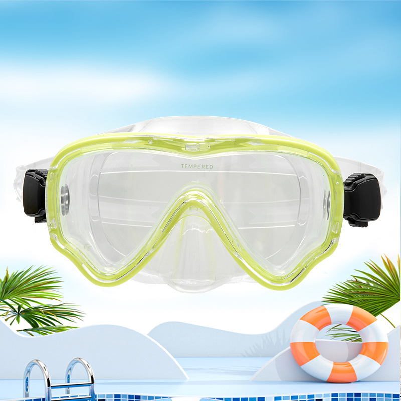 Premium Full Dry Snorkel and Mask Set with Anti - Fog Scuba Diving Goggles for Exceptional Underwater Visibility
