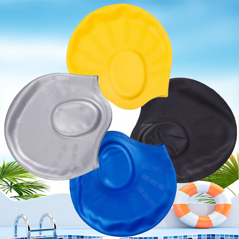 Premium Silicone Swim Cap: Stylish, Ultra-Comfortable & Long-Lasting for Effortless Swimming Performance