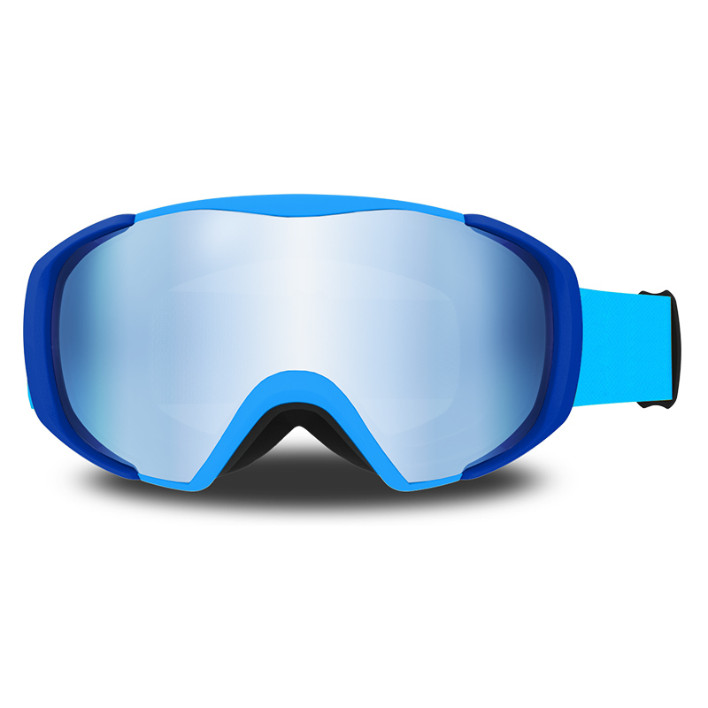 New style ski goggles - Cross-border hot-selling model with magnetic lens, customizable colors, suitable for both men and women, double-layer anti-fog ski goggles
