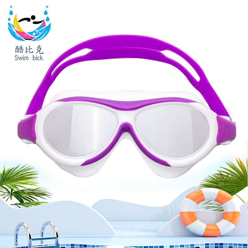 Professional outdoor swimming goggles, featuring anti-fog and UV protection functions, and providing a comfortable fit to wear.