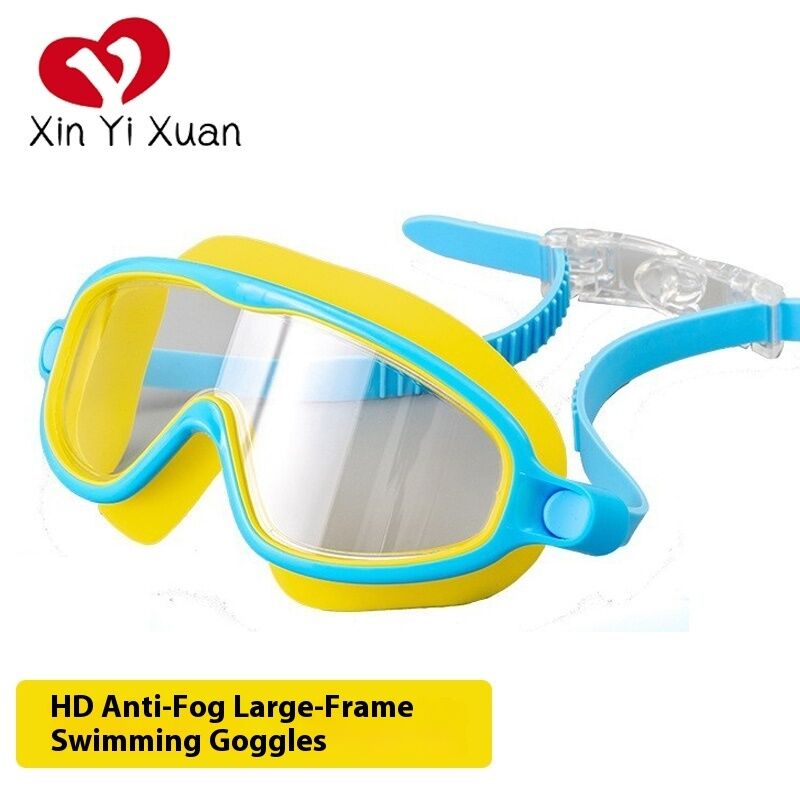 New high-definition silicone anti-fog swimming goggles, children's waterproof and anti-fog swimming goggles, factory-customized ODM swimming goggles