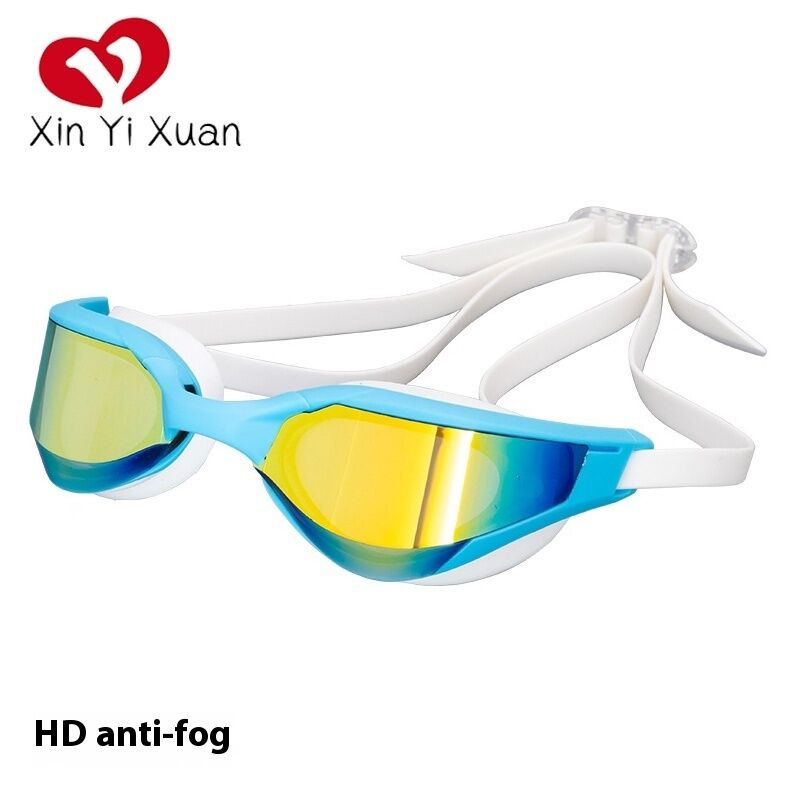 Adult swimming goggles - Silicone anti-fog swimming glasses - New style for both men and women from Amazon - Factory customized swimming goggles