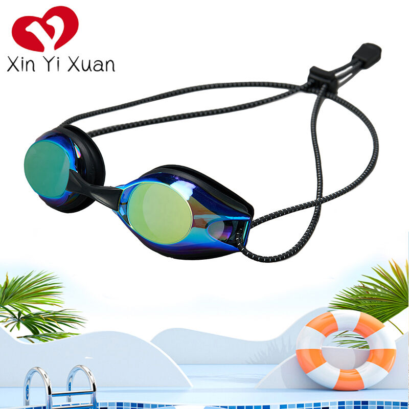 【Speed Racing Frame Style】Customized coated swimming goggles by the manufacturer: Low-resistance fit + Anti-fog and anti-glare features, ideal for professional training / competitions