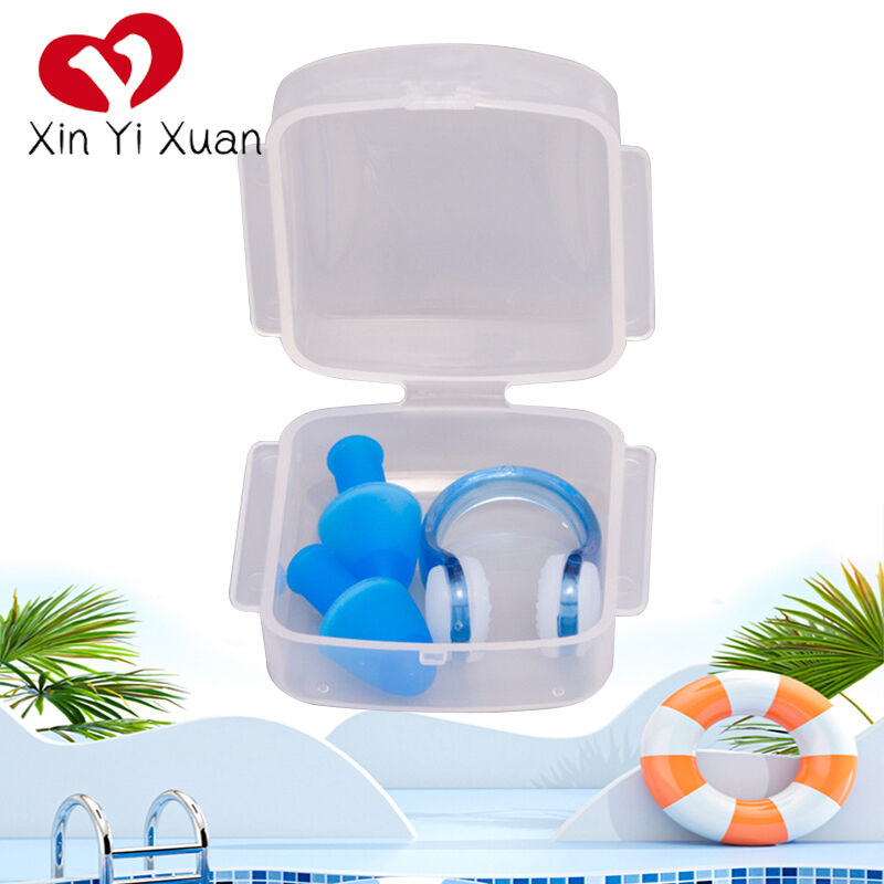 2025 New Model Swimming Nose Clamp Earplug Set - Waterproof, Anti-Cough, Comfortable Protective Gear