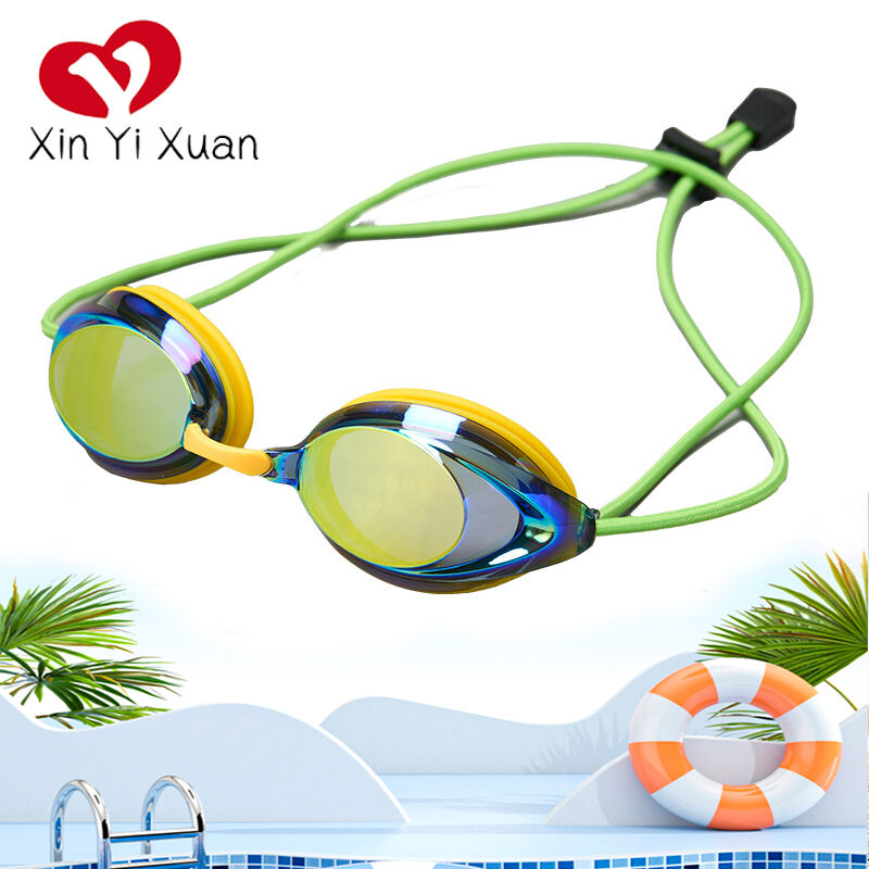 Customized OEM/ODM swimming goggles - Silicone integrated double-head strap for casual competition goggles - Waterproof and anti-fog swimming sports products - Racing swimming goggles