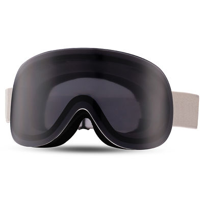 Men's and women's outdoor mountaineering snow goggles with cylindrical magnetic anti-fog design. Cross-border skiing protective goggles equipment.