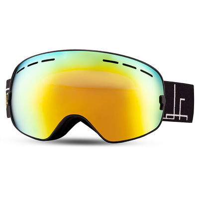 Men's and women's universal cylindrical ski goggles, double-layer anti-fog and breathable ski glasses, adjustable for nearsightedness, custom logo ski goggles