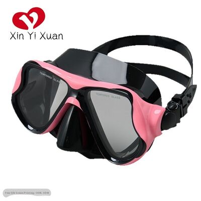 Deep diving face mask for adult cross-border swimming, anti-fog diving glasses, fully dry surfing, custom-made ODM by the manufacturer, silicone diving mask