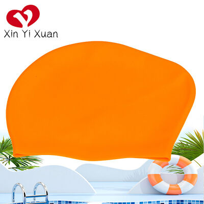 stylish swim caps Comfortable Silicone Swimming Cap – Waterproof, Chlorine-Resistant Design for All adult Swimmers