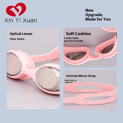 Ultra - Clear Wide - Vision Swim Goggles with Anti - Fog & UV Protection anti fog swim goggles adult swimming goggles anti fog swim goggles
