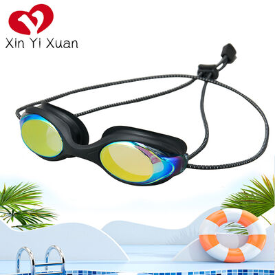 Multi-color swimming goggles, anti-glare high-definition anti-fog swimming training equipment, custom-made for adults and children, anti-fog and waterproof swimming glasses