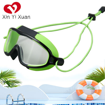 OEM processing and customized professional nearsighted swimming glasses, adult large-frame silicone anti-fog swimming goggles, children's waterproof protective eyewear, adult and children's swimming g