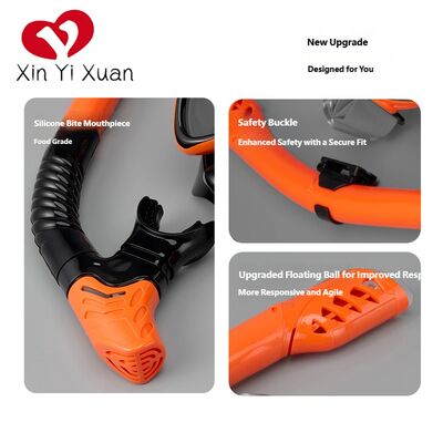 Adult diving goggles breathing tube silicone set dry diving goggles Southeast Asian Cross border Snorkeling Mask for Men and Women