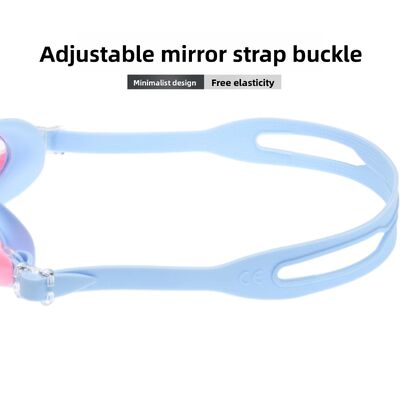 New style swimming goggles - Adult cross-border silicone anti-fog, electroplated waterproof for outdoor use - swimming goggles