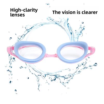 New style swimming goggles - Adult cross-border silicone anti-fog, electroplated waterproof for outdoor use - swimming goggles