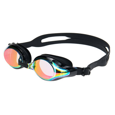 Nouveau type de lunettes de bain - Anti-brouillard en silicone transfrontalier pour adultes, étanche à l'eau, électroplatée pour une utilisation en extérieur - lunettes de bain