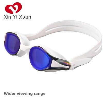 Lunettes de bain pour adultes - Anti-brouillard haute définition et étanches à l'eau - Lunettes de bain pour femmes et hommes en silicone - Fourniture directe d'usine pour la vente en gros